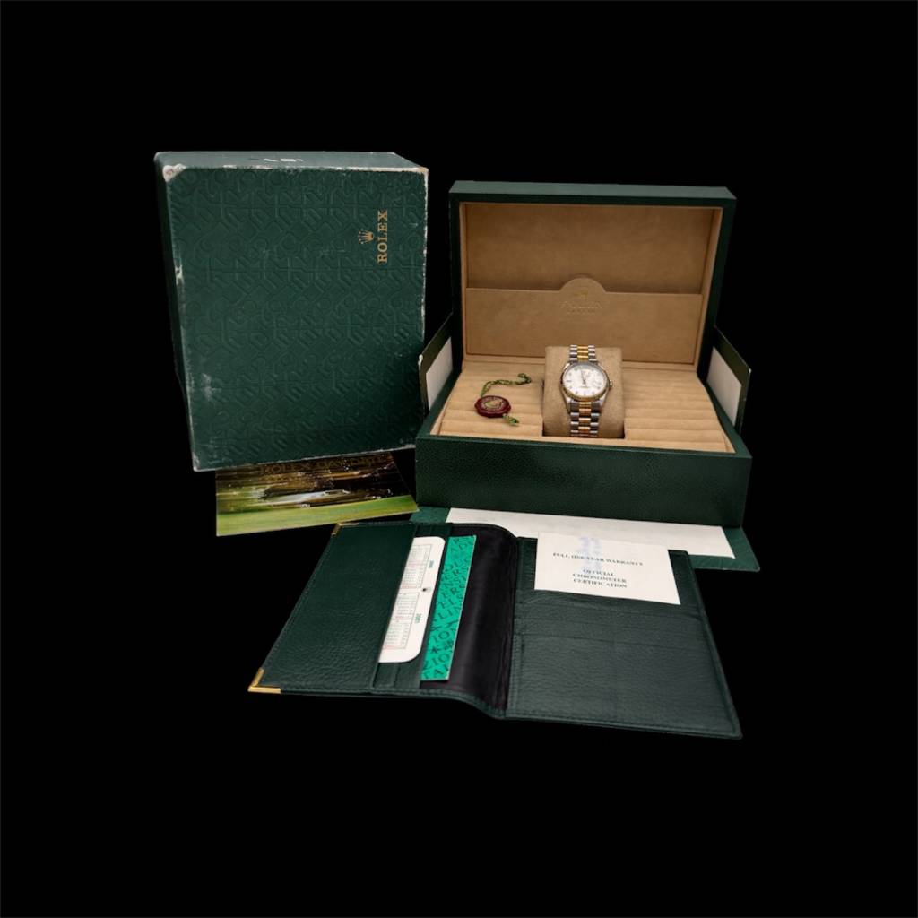 DayDate Tridor Brillant verry rare Full Set Neuzustand Sticker