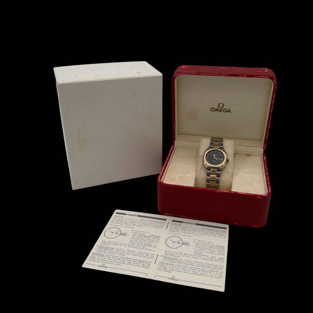 Seamaster Polaris 396.1121  Titan/Massivgoldband 18 kt.