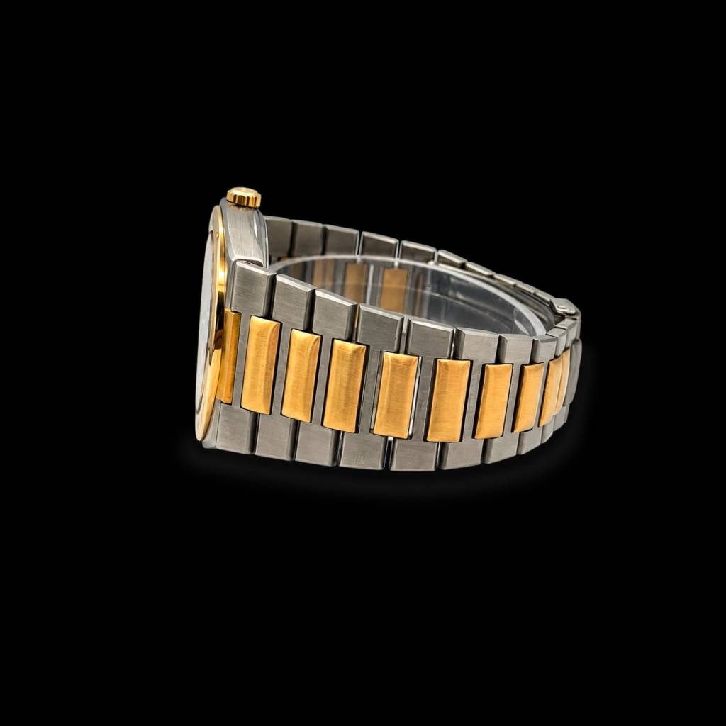 Ingenieur SL Gold/Stahl "extra thin"  Neuzustand