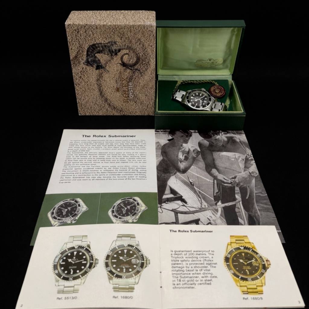 Submariner (No Date) Seltenes, originales Set im traumhaften Sammlerzustand