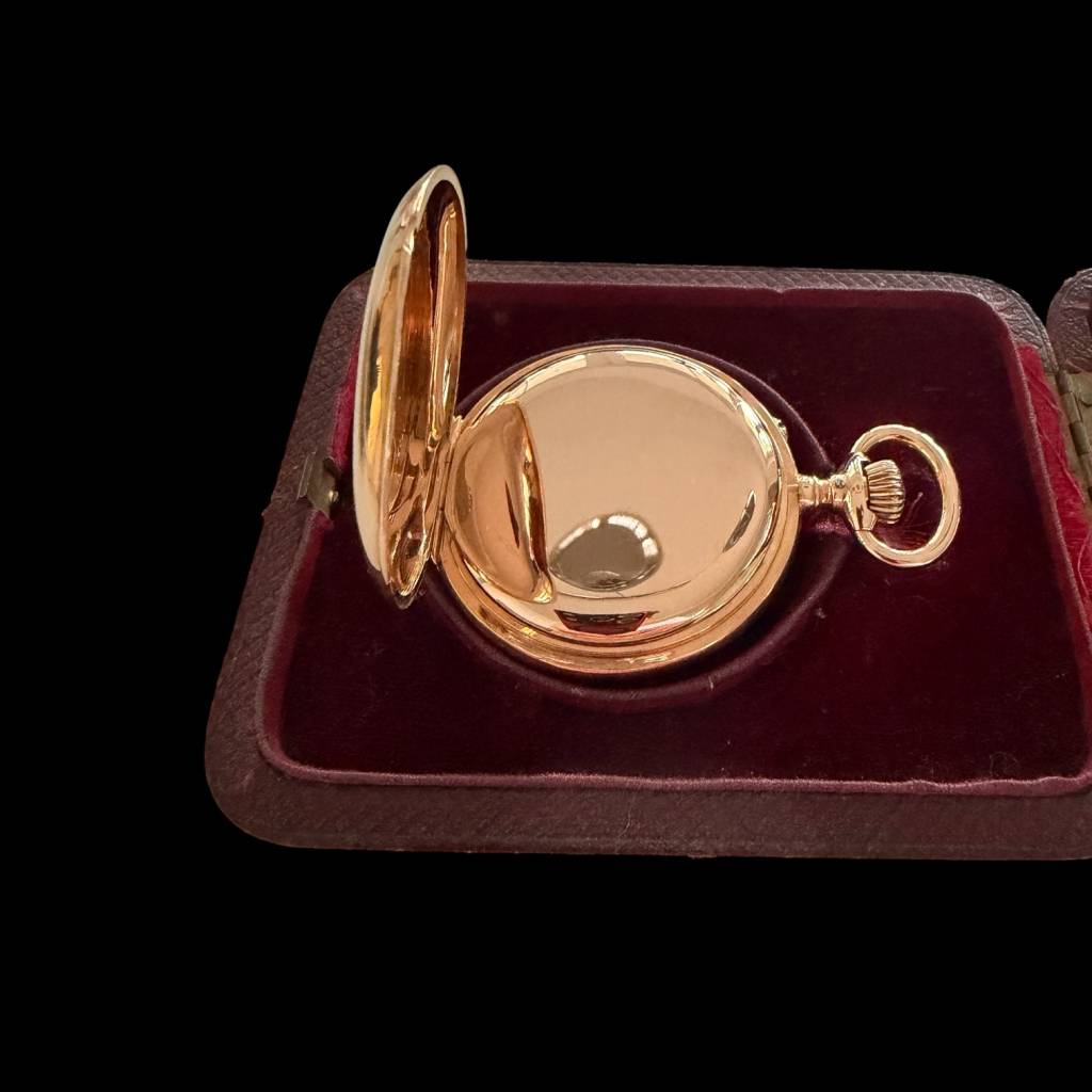 Pallweber Jump Hour Lepine 18 kt Gelbgold
