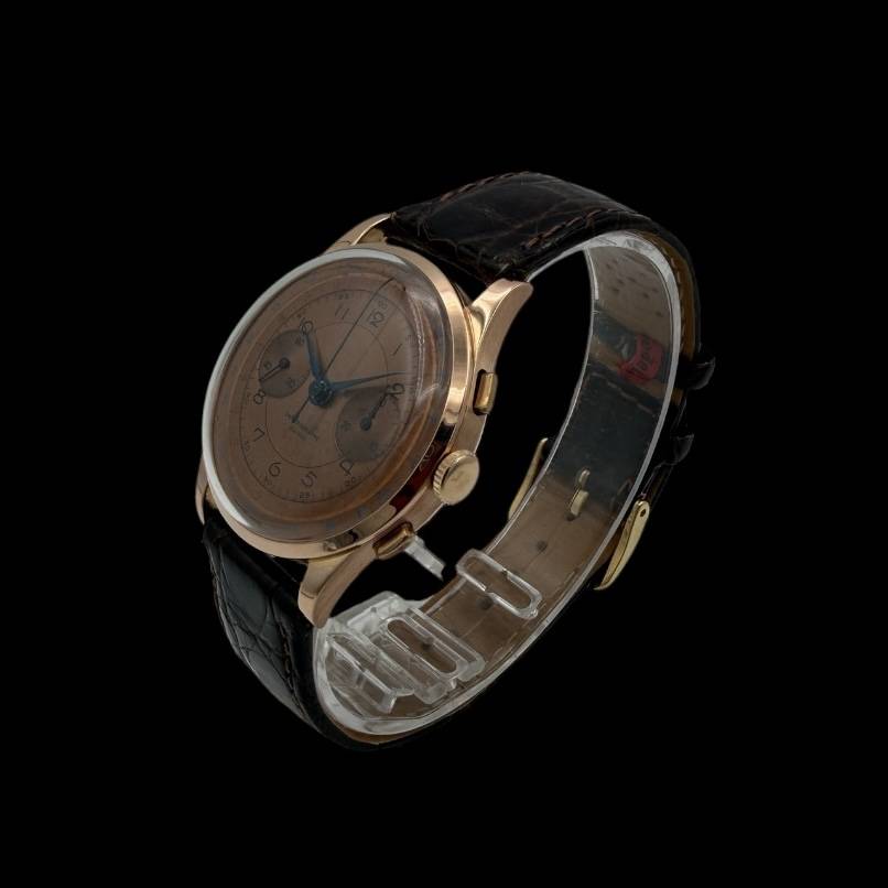 750 Roségold tone on tone Dial