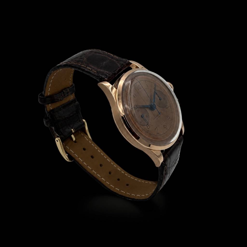 750 Roségold tone on tone Dial