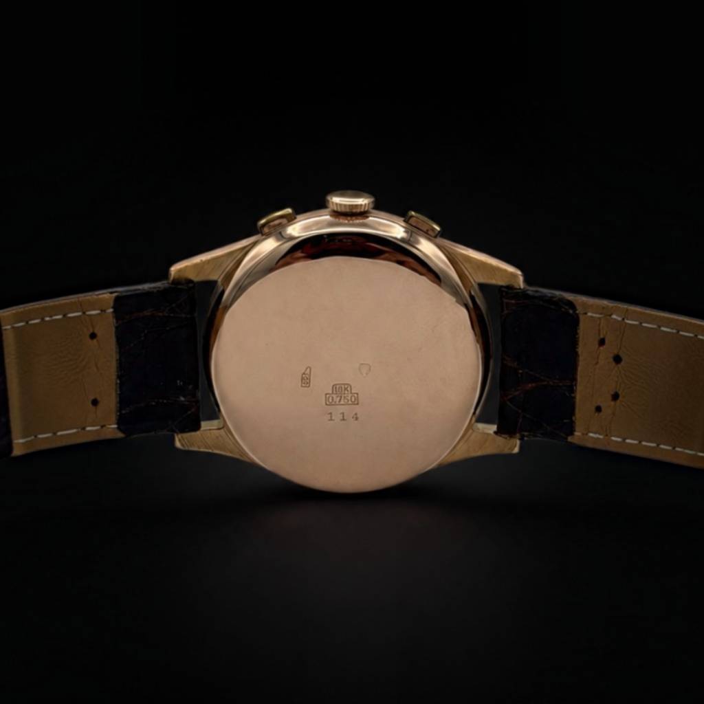 750 Roségold tone on tone Dial