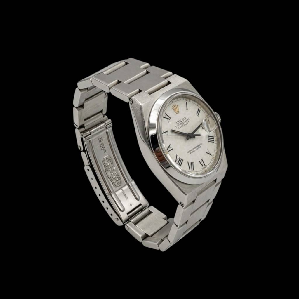 Oysterquartz Datejust 36 Stahl Full Set  Tritium  Quartz-Box