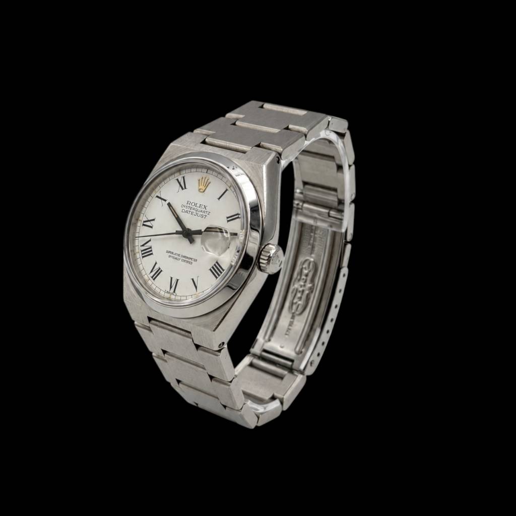 Oysterquartz Datejust 36 Stahl Full Set  Tritium  Quartz-Box