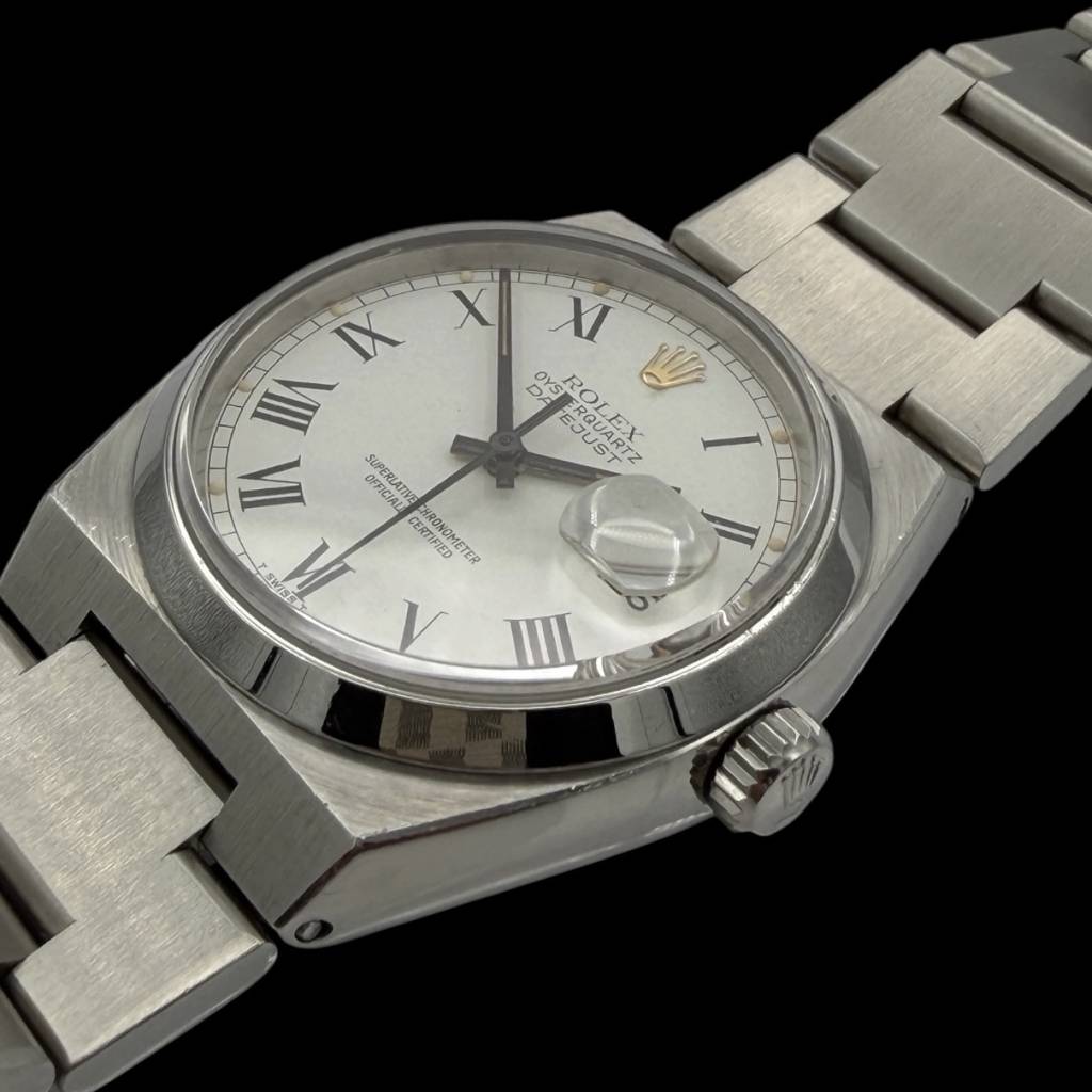 Oysterquartz Datejust 36 Stahl Full Set  Tritium  Quartz-Box