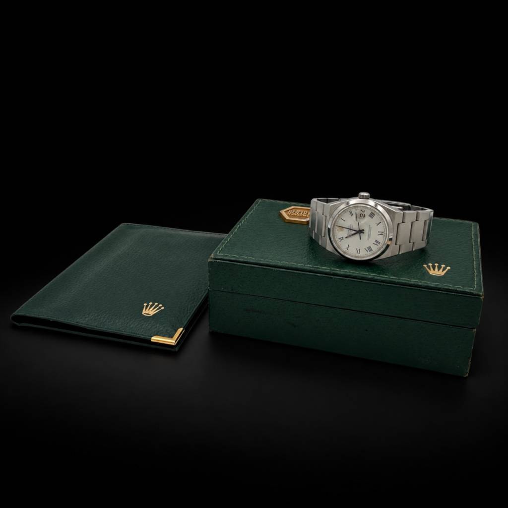 Oysterquartz Datejust 36 Stahl Full Set  Tritium  Quartz-Box